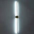 GLOBOSTAR® DIADEM 61334 Μοντέρνο Φωτιστικό Τοίχου - Απλίκα LED 18W 2160lm 120° AC 220-240V IP20 Ρυθμιζόμενο Λευκό CCT με On/Off 2700K/4500K/6000K - Lumileds SMD Chip - Χρυσό Βούρτσας - Μ10 x Π4 x Υ120cm - 3 Χρόνια Εγγύηση