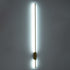 GLOBOSTAR® HARLEM 61336 Μοντέρνο Φωτιστικό Τοίχου - Απλίκα LED 18W 2160lm 120° AC 220-240V IP20 Ρυθμιζόμενο Λευκό CCT με On/Off 2700K/4500K/6000K - Lumileds SMD Chip - Χρυσό Βούρτσας - Μ5 x Π4 x Υ120cm - 3 Χρόνια Εγγύηση