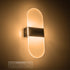 GLOBOSTAR® RARE 61337 Μοντέρνο Φωτιστικό Τοίχου - Απλίκα LED 5W 600lm 180° AC 220-240V IP20 Ρυθμιζόμενο Λευκό CCT με On/Off 2700K/4500K/6000K - Lumileds SMD Chip - Μαύρο Ματ - Μ10 x Π5 x Υ27.5cm - 3 Χρόνια Εγγύηση - ledmania.gr