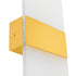 GLOBOSTAR® RARE 61338 Μοντέρνο Φωτιστικό Τοίχου - Απλίκα LED 5W 600lm 180° AC 220-240V IP20 Ρυθμιζόμενο Λευκό CCT με On/Off 2700K/4500K/6000K - Lumileds SMD Chip - Χρυσό Βούρτσας - Μ10 x Π5 x Υ27.5cm - 3 Χρόνια Εγγύηση - ledmania.gr