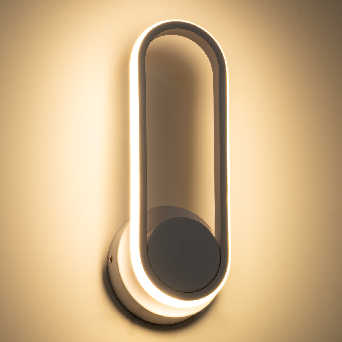 GloboStar® DALLAS 61346 Φωτιστικό Τοίχου - Απλίκα Design LED CCT 12W 1440lm 360° AC 220-240V - Εναλλαγή Φωτισμού μέσω Διακόπτη On/Off All In One Ψυχρό 6000k+Φυσικό 4500k+Θερμό 2700k Μ12 x Π6.5 x Υ32cm - Λευκό - 3 Years Warranty - ledmania.gr