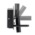 GloboStar® PALADIN 61351 Μοντέρνο Φωτιστικό Τοίχου - Απλίκα Ξενοδοχείου Bed Side LED 6W 720lm 36° AC 220-240V - Reading Light & Κρυφός Φωτισμός - Φορτιστές USB 3A & Wireless 20W - Μ30 x Π11 x Υ12cm - Φυσικό Λευκό 4500K - Μαύρο - Αριστερό - ledmania.gr