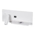 GloboStar® PALADIN 61354 Μοντέρνο Φωτιστικό Τοίχου - Απλίκα Ξενοδοχείου Bed Side LED 6W 720lm 36° AC 220-240V - Reading Light & Κρυφός Φωτισμός - Φορτιστές USB 3A & Wireless 20W - Μ30 x Π11 x Υ12cm - Φυσικό Λευκό 4500K - Λευκό - Δεξί - ledmania.gr