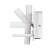 GloboStar® PALADIN 61354 Μοντέρνο Φωτιστικό Τοίχου - Απλίκα Ξενοδοχείου Bed Side LED 6W 720lm 36° AC 220-240V - Reading Light & Κρυφός Φωτισμός - Φορτιστές USB 3A & Wireless 20W - Μ30 x Π11 x Υ12cm - Φυσικό Λευκό 4500K - Λευκό - Δεξί - ledmania.gr