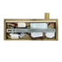 GloboStar® PALADIN 61358 Μοντέρνο Φωτιστικό Τοίχου - Απλίκα Ξενοδοχείου Bed Side LED 6W 720lm 36° AC 220-240V - Reading Light & Κρυφός Φωτισμός - Φορτιστές USB 3A & Wireless 20W - Μ30 x Π11 x Υ12cm - Φυσικό Λευκό 4500K - Χρυσό Βούρτσας - Δεξί - ledmania.gr