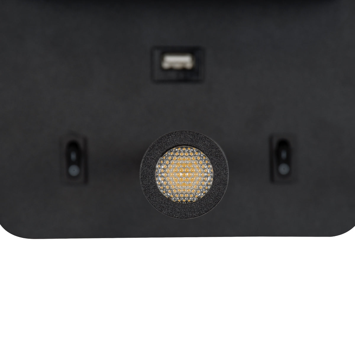 GLOBOSTAR® IBIS 61367 Μοντέρνο Φωτιστικό Τοίχου - Απλίκα Ξενοδοχείου Reading Light με Φορτιστή USB 3A LED 10W 1100lm 36° & 360° AC 220-240V IP20 Φυσικό Λευκό 4500K - Bridgelux COB Chip & TÜV SÜD Driver - Μαύρο Ματ - Μ10 x Π6.1 x Υ18cm - 3 Χρόνια Εγγύηση