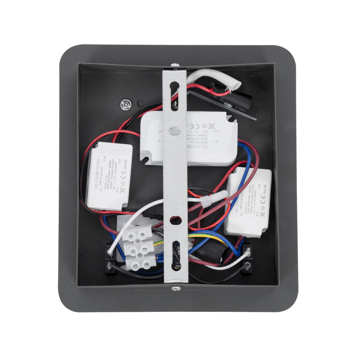 GLOBOSTAR® IBIS 61369 Μοντέρνο Φωτιστικό Τοίχου - Απλίκα Ξενοδοχείου Reading Light με Φορτιστή USB 3A LED 10W 1100lm 36° & 360° AC 220-240V IP20 Φυσικό Λευκό 4500K - Bridgelux COB Chip & TÜV SÜD Driver - Γκρι Ανθρακί Ματ - Μ10 x Π6.1 x Υ18cm - 3 Χρόνια... - ledmania.gr