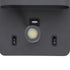 GLOBOSTAR® IBIS 61369 Μοντέρνο Φωτιστικό Τοίχου - Απλίκα Ξενοδοχείου Reading Light με Φορτιστή USB 3A LED 10W 1100lm 36° & 360° AC 220-240V IP20 Φυσικό Λευκό 4500K - Bridgelux COB Chip & TÜV SÜD Driver - Γκρι Ανθρακί Ματ - Μ10 x Π6.1 x Υ18cm - 3 Χρόνια... - ledmania.gr