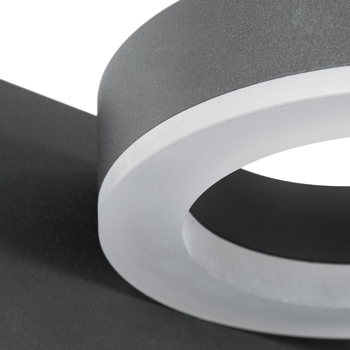 GloboStar® CROWN 61372 Μοντέρνο Φωτιστικό Τοίχου - Απλίκα Ξενοδοχείου Bed Side LED 5W 550lm 120° AC 220-240V - Reading Light - Φορτιστής USB 3A - Μ15 x Π15 x Υ23cm - Φυσικό Λευκό 4500K - Γκρι Ανθρακί - ledmania.gr
