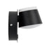 GLOBOSTAR® REGENCY 61373 Μοντέρνο Φωτιστικό Τοίχου - Απλίκα Ξενοδοχείου Reading Light με Φορτιστή USB 3A LED 8W 920lm 120° AC 220-240V IP20 Φυσικό Λευκό 4500K - Bridgelux SMD Chip & TÜV SÜD Driver - Μαύρο Ματ - Μ12 x Π12 x Υ13cm - 3 Χρόνια Εγγύηση - ledmania.gr