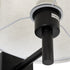 GloboStar® ROULETTE-R 61379 Μοντέρνο Φωτιστικό Τοίχου - Απλίκα Ξενοδοχείου Bed Side LED 3W 360lm & 1 x E27 36° & 360° AC 220-240V - Reading Up/Down Light - Φορτιστής USB 3A - Μ22 x Π23.5 x Υ37cm - Φυσικό Λευκό 4500K - Μαύρο με Μπεζ Καπέλο - Σετ 2 Τεμαχίων - ledmania.gr