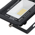GLOBOSTAR® ATLAS 61412 Προβολέας LED 20W 2300lm 120° AC 220-240V Αδιάβροχο IP67 Θερμό Λευκό Ματ 2700K - Lumileds SMD Chip - TÜV Rheinland Certified - Μαύρο Ματ - Μ12 x Π2.5 x Υ9.5cm - 5 Χρόνια Εγγύηση