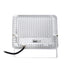 GLOBOSTAR® ATLAS 61419 Προβολέας LED 50W 6250lm 120° AC 220-240V Αδιάβροχο IP67 Ψυχρό Λευκό 6000K - Lumileds SMD Chip - TÜV Rheinland Certified - Λευκό Ματ - Μ21 x Π3.5 x Υ16cm - 5 Χρόνια Εγγύηση