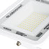 GLOBOSTAR® ATLAS 61419 Προβολέας LED 50W 6250lm 120° AC 220-240V Αδιάβροχο IP67 Ψυχρό Λευκό 6000K - Lumileds SMD Chip - TÜV Rheinland Certified - Λευκό Ματ - Μ21 x Π3.5 x Υ16cm - 5 Χρόνια Εγγύηση