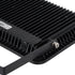 GLOBOSTAR® ATLAS 61427 Προβολέας LED 100W 11500lm 120° AC 220-240V Αδιάβροχο IP67 Θερμό Λευκό 2700K - Lumileds SMD Chip - TÜV Rheinland Certified - Μαύρο Ματ - Μ27 x Π4 x Υ21cm - 5 Χρόνια Εγγύηση