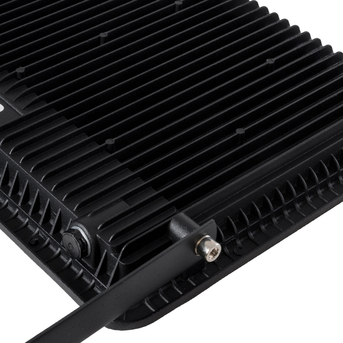 GLOBOSTAR® ATLAS 61433 Προβολέας LED 200W 23000lm 120° AC 220-240V Αδιάβροχο IP67 Θερμό Λευκό 2700K - Lumileds SMD Chip - TÜV Rheinland Certified - Μαύρο Ματ - Μ38 x Π4 x Υ28cm - 5 Χρόνια Εγγύηση