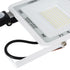 GLOBOSTAR® AURORA 61444 Προβολέας με Ανιχνευτή PIR / Αισθητήρα Κίνησης LED 100W 12500lm 120° AC 220-240V Αδιάβροχο IP67 Ψυχρό Λευκό 6000K - Lumileds SMD Chip - TÜV Rheinland Certified - Λευκό Ματ - Μ25 x Π6.5 x Υ27.5cm - 3 Χρόνια Εγγύηση