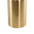 GloboStar® URANUS-L 61459 Μοντέρνο Επιτραπέζιο Φωτιστικό Πορτατίφ Δίφωτο 2 x E27 AC220-240V IP20 - Φ50 x Υ77cm - Χρυσό Πλατίνα Μεταλλικό Καμπάνα με Διακόπτη On/Off - 5 Χρόνια Εγγύηση - ledmania.gr
