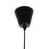 GloboStar® WIDOW 61462 Μοντέρνο Κρεμαστό Φωτιστικό Πλέγμα Μονόφωτο 1 x E27 IP20 Μαύρο Σχοινί με Μαύρο Σύρμα - Μ42 x Π42 x Υ20.5cm - ledmania.gr