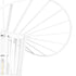 GloboStar® WIDOW 61463 Μοντέρνο Κρεμαστό Φωτιστικό Πλέγμα Μονόφωτο 1 x E27 IP20 Λευκό Σχοινί με Λευκό Σύρμα - Μ42 x Π42 x Υ20.5cm - ledmania.gr