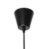 GloboStar® WIDOW 61464 Μοντέρνο Κρεμαστό Φωτιστικό Πλέγμα Μονόφωτο 1 x E27 IP20 Μαύρο Σχοινί με Μαύρο Σύρμα - Μ65 x Π65 x Υ25cm - ledmania.gr