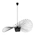 GloboStar® LUMINOVA 61467 Μοντέρνο Κρεμαστό Φωτιστικό Πλέγμα Μονόφωτο 1 x E27 IP20 Μαύρο Σχοινί με Μαύρο Σύρμα - Μ100 x Π100 x Υ30cm - ledmania.gr