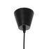 GloboStar® LUMINOVA 61467 Μοντέρνο Κρεμαστό Φωτιστικό Πλέγμα Μονόφωτο 1 x E27 IP20 Μαύρο Σχοινί με Μαύρο Σύρμα - Μ100 x Π100 x Υ30cm - ledmania.gr