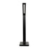 GLOBOSTAR® TEBLA 60481 Μοντέρνο Επιτραπέζιο Φωτιστικό Γραφείου LED 5W 500lm 120° AC 220-240V IP20 Ρυθμιζόμενο Λευκό CCT με Αφή 2700K/4500K/6000K Dimmable - Bridgelux SMD Chip - Μαύρο - Μ11 x Π31 x Υ52cm - 2 Χρόνια Εγγύηση - ledmania.gr