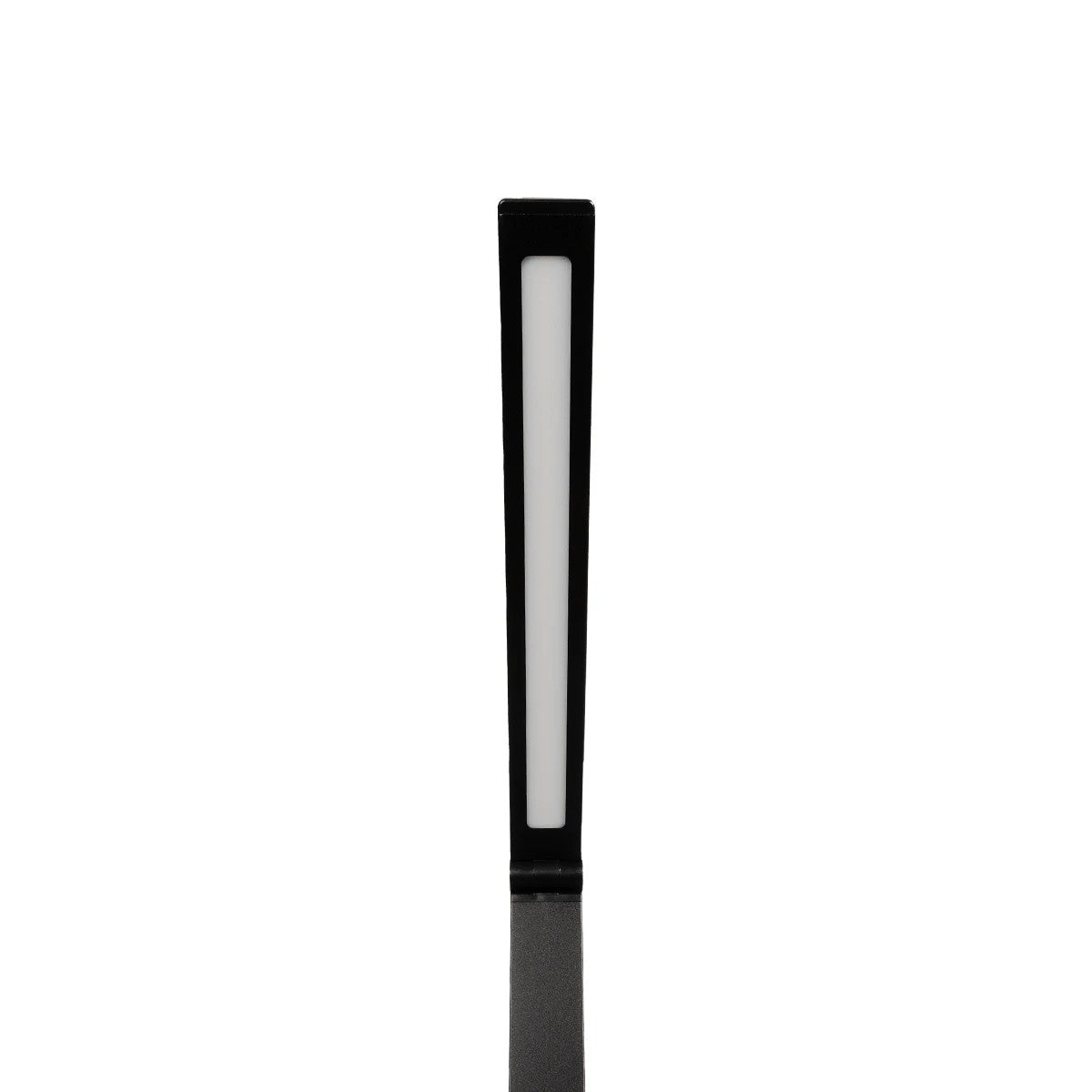 GLOBOSTAR® TEBLA 60481 Μοντέρνο Επιτραπέζιο Φωτιστικό Γραφείου LED 5W 500lm 120° AC 220-240V IP20 Ρυθμιζόμενο Λευκό CCT με Αφή 2700K/4500K/6000K Dimmable - Bridgelux SMD Chip - Μαύρο - Μ11 x Π31 x Υ52cm - 2 Χρόνια Εγγύηση - ledmania.gr