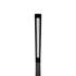 GLOBOSTAR® TEBLA 60481 Μοντέρνο Επιτραπέζιο Φωτιστικό Γραφείου LED 5W 500lm 120° AC 220-240V IP20 Ρυθμιζόμενο Λευκό CCT με Αφή 2700K/4500K/6000K Dimmable - Bridgelux SMD Chip - Μαύρο - Μ11 x Π31 x Υ52cm - 2 Χρόνια Εγγύηση - ledmania.gr