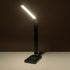 GLOBOSTAR® TEBLA 60482 Μοντέρνο Επιτραπέζιο Φωτιστικό Γραφείου με Ασύρματη Φόρτιση 5W 1A LED 5W 500lm 120° AC 220-240V IP20 Ρυθμιζόμενο Λευκό CCT με Αφή 2700K/4500K/6000K Dimmable - Bridgelux SMD Chip - Μαύρο - Μ11 x Π31 x Υ52cm - 2 Χρόνια Εγγύηση - ledmania.gr