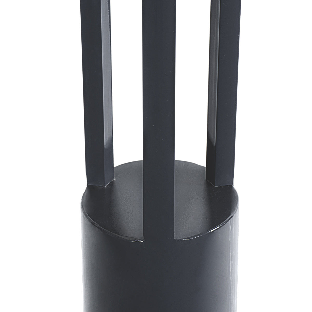 GloboStar® CANCUN 61509 Urban Light Φωτιστικό Πάρκου - Πλατείας - Κήπου Ύψους 2 μέτρων LED 40W 5440lm 60° AC100-240VAC IP67 IK09 - D15.5 x H200cm - Anthracite Grey - Φυσικό Λευκό 4000K - LUMILEDS - MEAN WELL DRIVER - 5 Years Warranty - ledmania.gr