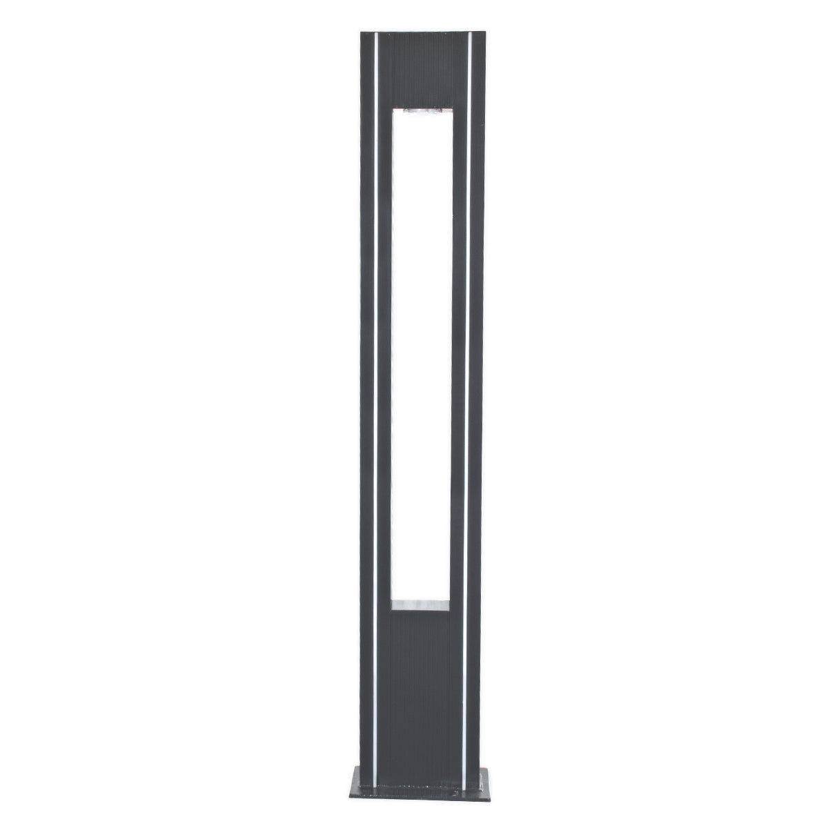 GloboStar® MERIDA 61513 Urban Light Φωτιστικό Πάρκου - Πλατείας - Κήπου Ύψους 2 μέτρων LED 40W 5440lm 60° AC100-240VAC IP67 IK09 - Μ32 x Π13 x Υ200cm - Anthracite Grey - Φυσικό Λευκό 4000K - LUMILEDS - MEAN WELL DRIVER - 5 Years Warranty - ledmania.gr