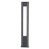 GloboStar® MERIDA 61513 Urban Light Φωτιστικό Πάρκου - Πλατείας - Κήπου Ύψους 2 μέτρων LED 40W 5440lm 60° AC100-240VAC IP67 IK09 - Μ32 x Π13 x Υ200cm - Anthracite Grey - Φυσικό Λευκό 4000K - LUMILEDS - MEAN WELL DRIVER - 5 Years Warranty - ledmania.gr