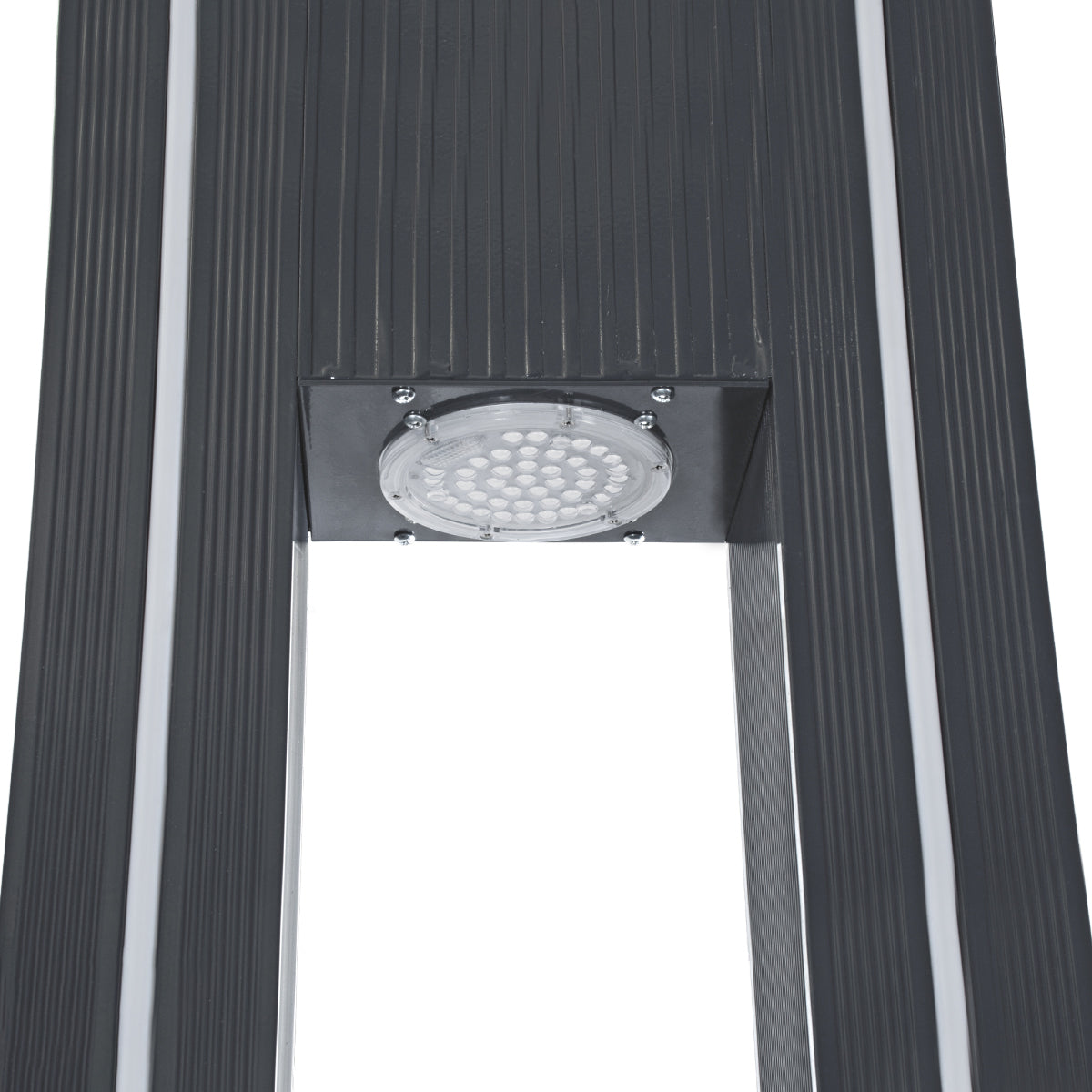 GloboStar® MERIDA 61513 Urban Light Φωτιστικό Πάρκου - Πλατείας - Κήπου Ύψους 2 μέτρων LED 40W 5440lm 60° AC100-240VAC IP67 IK09 - Μ32 x Π13 x Υ200cm - Anthracite Grey - Φυσικό Λευκό 4000K - LUMILEDS - MEAN WELL DRIVER - 5 Years Warranty - ledmania.gr