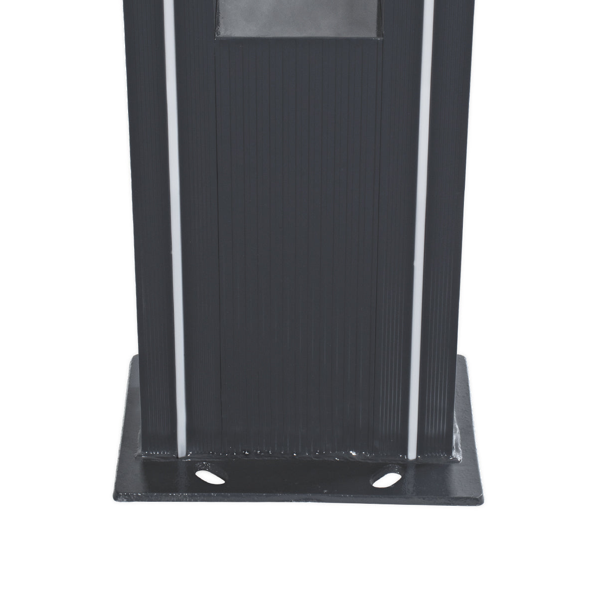 GloboStar® MERIDA 61513 Urban Light Φωτιστικό Πάρκου - Πλατείας - Κήπου Ύψους 2 μέτρων LED 40W 5440lm 60° AC100-240VAC IP67 IK09 - Μ32 x Π13 x Υ200cm - Anthracite Grey - Φυσικό Λευκό 4000K - LUMILEDS - MEAN WELL DRIVER - 5 Years Warranty - ledmania.gr
