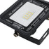 GLOBOSTAR® ATLAS 61516 Προβολέας LED 10W 1200lm 120° AC 220-240V Αδιάβροχο IP67 Φυσικό Λευκό 4500K - Lumileds SMD Chip - TÜV Rheinland Certified - Μαύρο Ματ - Μ10 x Π2 x Υ8cm - 5 Χρόνια Εγγύηση