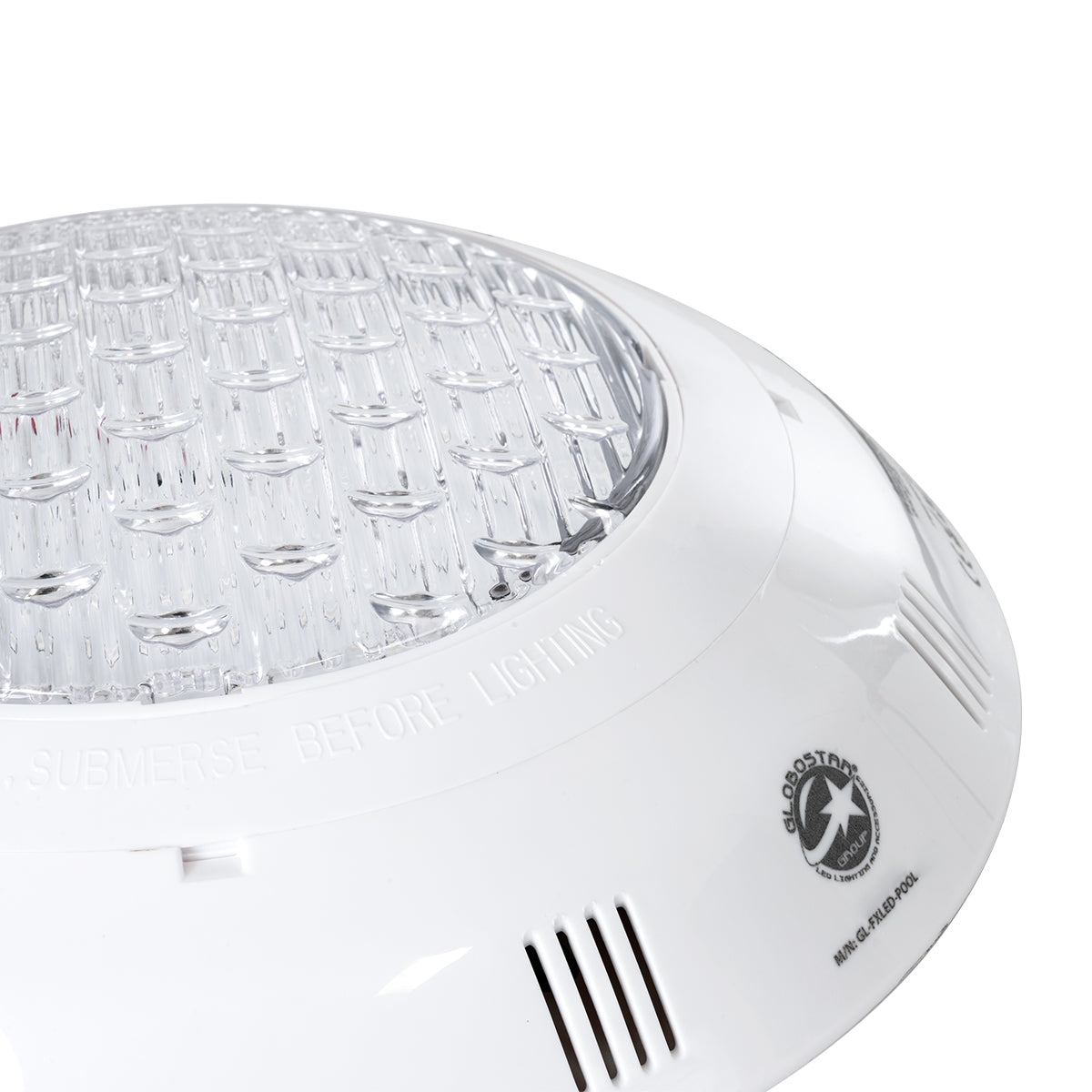 GLOBOSTAR® POOLETI 61541 Υποβρύχιο Φωτιστικό για Πισίνες/Σιντριβάνια LED 25W 1750lm 120° AC/DC 12V Αδιάβροχο IP68 Μπλε Dimmable - Bridgelux SMD Chip - 2m VDE Rubber Καλώδιο - Μ30 x Π30 x Υ6.5cm - 3 Χρόνια Εγγύηση