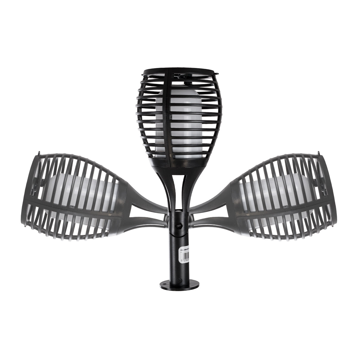 GloboStar® FIAMMA 61549 Αυτόνομο Ηλιακό Καρφωτό Φωτιστικό Κήπου LED SMD 2W 80lm με Ενσωματωμένη Μπαταρία 1500mAh - Φωτοβολταϊκό Πάνελ - Αισθητήρα Ημέρας-Νύχτας Φαναράκι Κήπου - Εφέ Φλόγας Διακοσμητικό - Αδιάβροχο IP65 - 1800K Φ10 x Υ55cm - 2 Χρόνια Εγγ... - ledmania.gr
