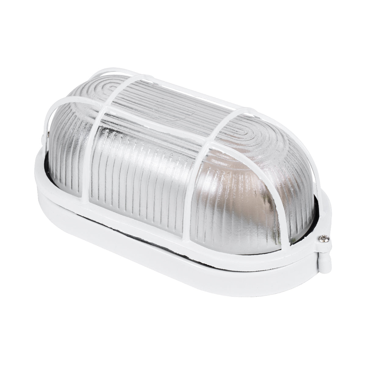 GLOBOSTAR® BOATLIGHT 61582 Φωτιστικό Καραβοχελώνα Τοίχου - Απλίκα με Ντουί 1 x E27 120° AC 220-240V Αδιάβροχο IP65 -  Λευκό Ματ - Μ21 x Π10.4 x Υ9cm - ledmania.gr