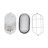 GLOBOSTAR® BOATLIGHT 61582 Φωτιστικό Καραβοχελώνα Τοίχου - Απλίκα με Ντουί 1 x E27 120° AC 220-240V Αδιάβροχο IP65 -  Λευκό Ματ - Μ21 x Π10.4 x Υ9cm - ledmania.gr