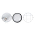 GLOBOSTAR® BOATLIGHT 61585 Vintage Φωτιστικό Καραβοχελώνα Τοίχου & Οροφής με Ντουί 1 x E27 AC 220-240V Αδιάβροχο IP65 - Λευκό Ματ - Μ17.5 x Π17.5 x Υ9cm - ledmania.gr