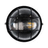 GLOBOSTAR® BOATLIGHT 61586 Vintage Φωτιστικό Καραβοχελώνα Τοίχου & Οροφής με Ντουί 1 x E27 AC 220-240V Αδιάβροχο IP65 - Μαύρο Ματ - Μ17.5 x Π17.5 x Υ9cm - ledmania.gr