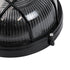 GLOBOSTAR® BOATLIGHT 61586 Vintage Φωτιστικό Καραβοχελώνα Τοίχου & Οροφής με Ντουί 1 x E27 AC 220-240V Αδιάβροχο IP65 - Μαύρο Ματ - Μ17.5 x Π17.5 x Υ9cm - ledmania.gr