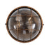 GLOBOSTAR® BOATLIGHT 61590 Vintage Φωτιστικό Καραβοχελώνα Τοίχου & Οροφής με Ντουί 2 x E27 AC 220-240V Αδιάβροχο IP65 - Χάλκινο Παλαιωμένο Εφέ Σκουριάς Ματ - Μ24 x Π24 x Υ11cm - ledmania.gr