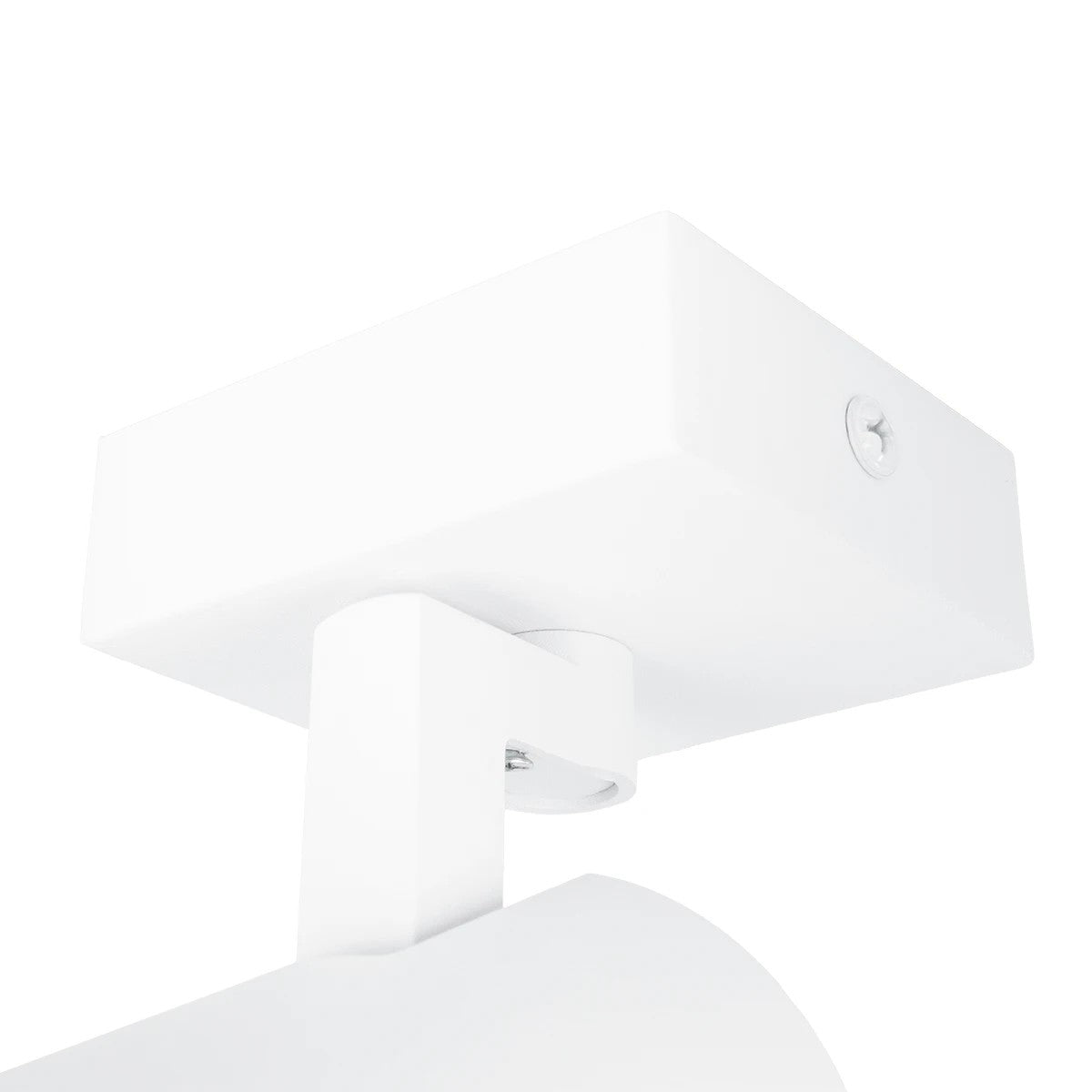 kelvo® SPOTA KLV-101-0135 Μοντέρνο Κινούμενο Φωτιστικό Σποτ Οροφής με Ντουί 1 x GU10 90° AC 220-240V IP20 - Λευκό Ματ - Μ7 x Π6 x Υ14cm - ledmania.gr