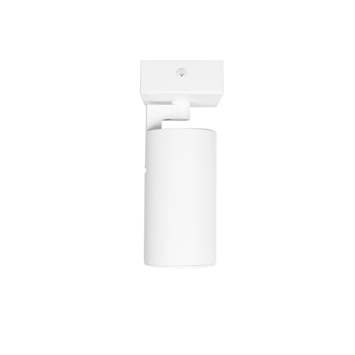 kelvo® SPOTA KLV-101-0135 Μοντέρνο Κινούμενο Φωτιστικό Σποτ Οροφής με Ντουί 1 x GU10 90° AC 220-240V IP20 - Λευκό Ματ - Μ7 x Π6 x Υ14cm - ledmania.gr