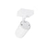 kelvo® SPOTA KLV-101-0135 Μοντέρνο Κινούμενο Φωτιστικό Σποτ Οροφής με Ντουί 1 x GU10 90° AC 220-240V IP20 - Λευκό Ματ - Μ7 x Π6 x Υ14cm - ledmania.gr