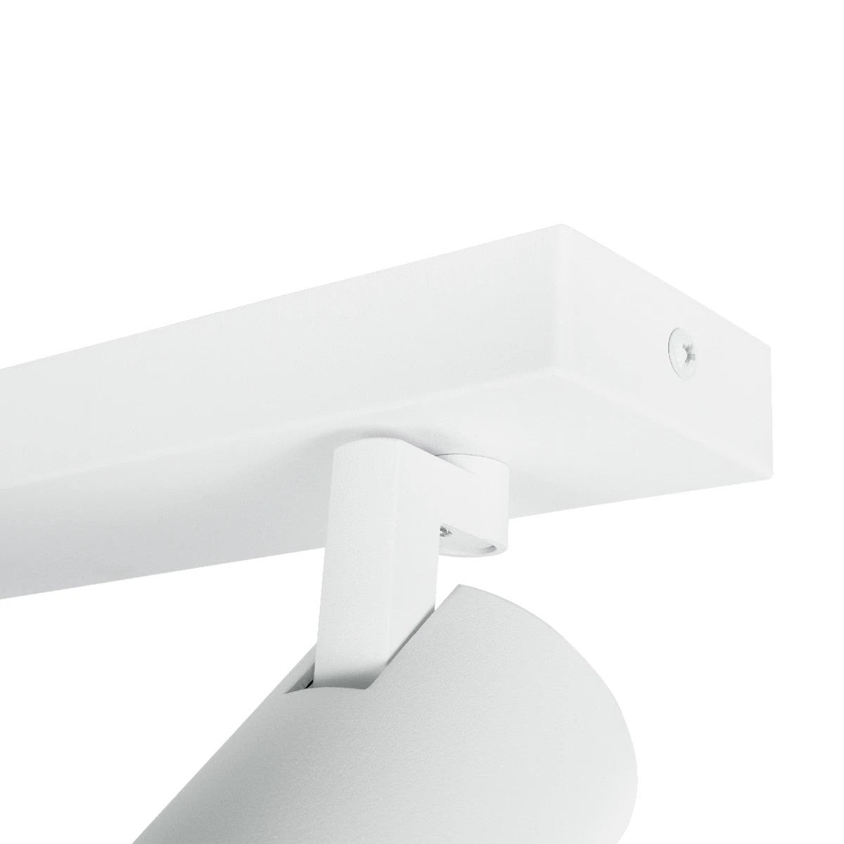 kelvo® SPOTA KLV-101-0137 Μοντέρνο Κινούμενο Φωτιστικό Σποτ Οροφής με Ντουί 2 x GU10 90° AC 220-240V IP20 - Λευκό Ματ - Μ30 x Π6 x Υ14.5cm - ledmania.gr