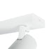 kelvo® SPOTA KLV-101-0137 Μοντέρνο Κινούμενο Φωτιστικό Σποτ Οροφής με Ντουί 2 x GU10 90° AC 220-240V IP20 - Λευκό Ματ - Μ30 x Π6 x Υ14.5cm - ledmania.gr